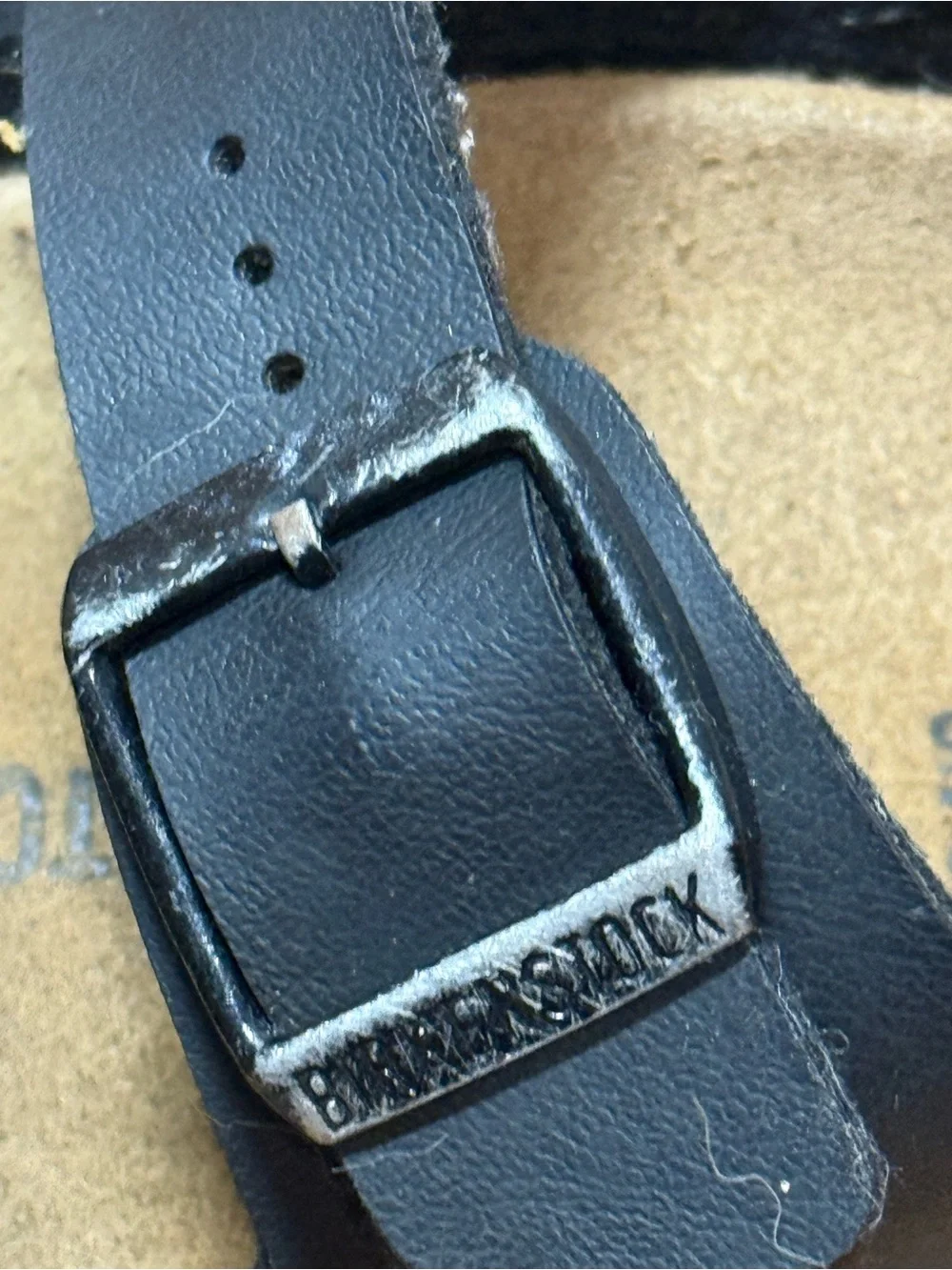 Birkenstock Black Two-Strap Kids Sandals, Sz 32